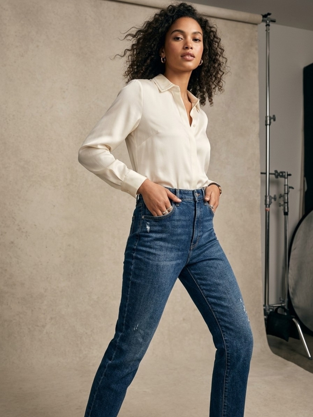 Loft Classic High-Rise Skinny Jeans